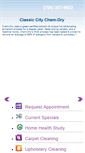 Mobile Screenshot of classiccitychemdry.com